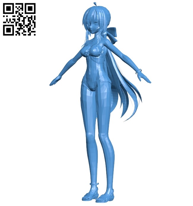 Miss haku yowane B004950 file stl free download 3D Model for CNC and 3d printer