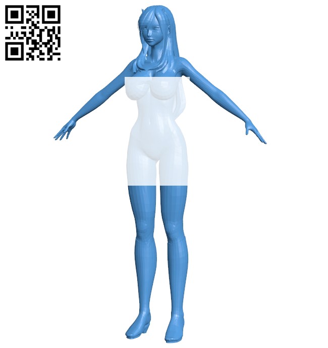 Miss leopard B005183 file stl free download 3D Model for CNC and 3d printer