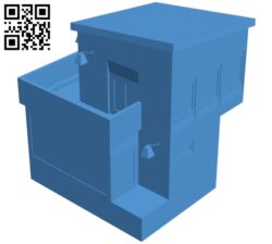 Modern house B005209 file stl free download 3D Model for CNC and 3d printer