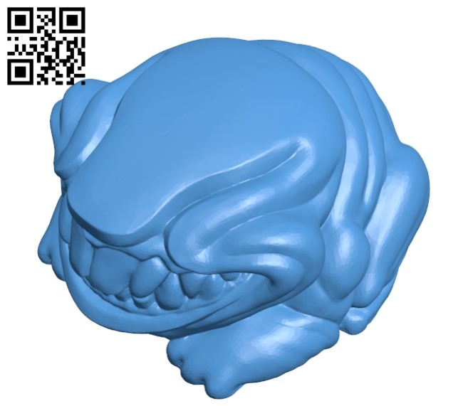 Monster frog B005249 file stl free download 3D Model for CNC and 3d printer