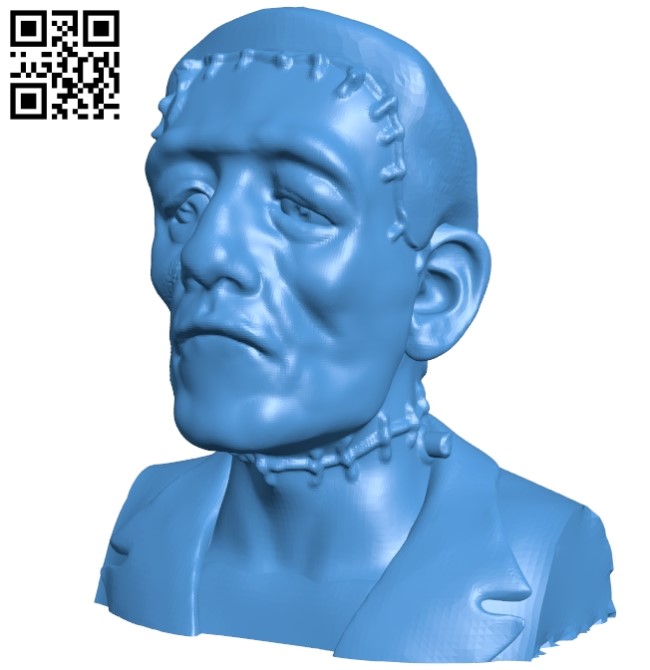 Mr Frankenstein B005165 file stl free download 3D Model for CNC and 3d printer