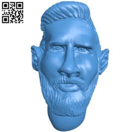 Mr Messi print B005093 file stl free download 3D Model for CNC and 3d printer