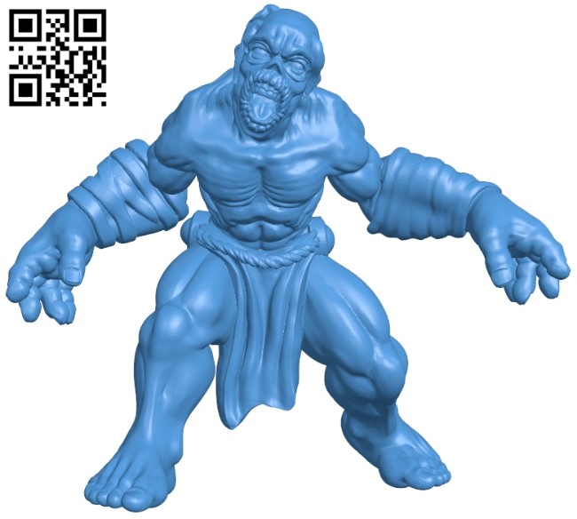 Mr ghoul B005122 file stl free download 3D Model for CNC and 3d printer