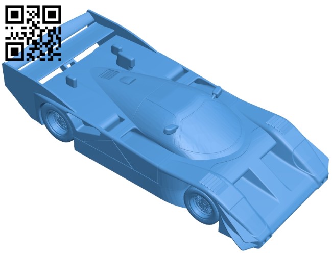 Nissan GTP ZX Turbo B005003 file stl free download 3D Model for CNC and 3d printer