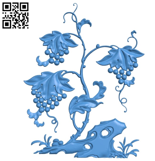 Pattern Vine A003675 wood carving file stl for Artcam and Aspire free art 3d model download for CNC
