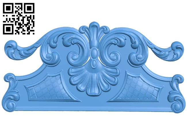 Pattern dekor design A003749 wood carving file stl for Artcam and Aspire free art 3d model download for CNC