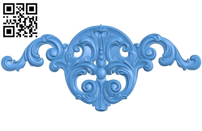 Pattern dekor design A003751 wood carving file stl for Artcam and Aspire free art 3d model download for CNC