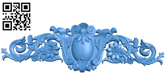 Pattern dekor design A003754 wood carving file stl for Artcam and Aspire free art 3d model download for CNC