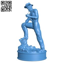 Poor cowboy  B004905 file stl free download 3D Model for CNC and 3d printer