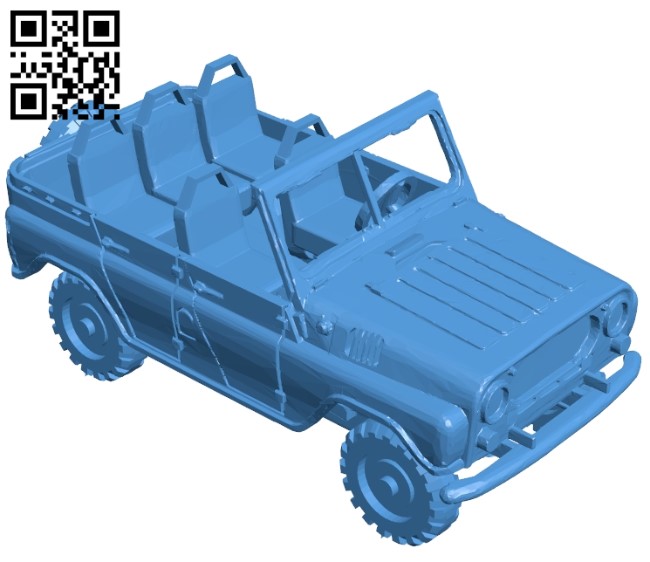 Powerful Tumelo Vihelmo Car B005117 file stl free download 3D Model for CNC and 3d printer