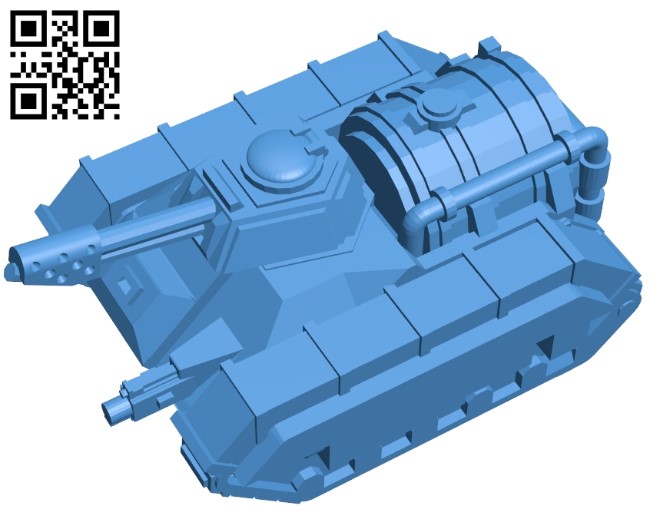 Rapier laser destroyer B005074 file stl free download 3D Model for CNC and 3d printer
