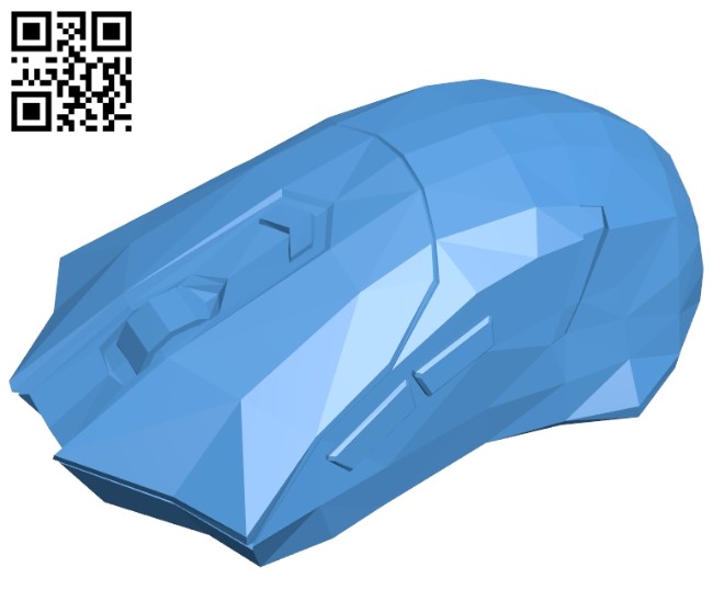 Redragon mouse B005259 file stl free download 3D Model for CNC and 3d printer