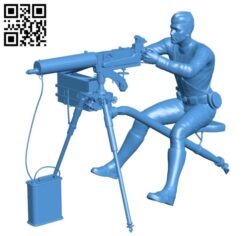 Soldier B004904 file stl free download 3D Model for CNC and 3d printer