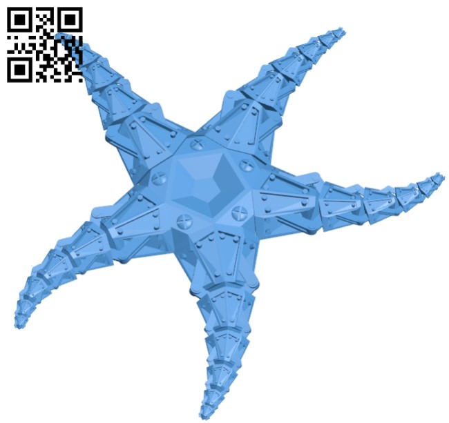 Steampunk star B004972 file stl free download 3D Model for CNC and 3d printer