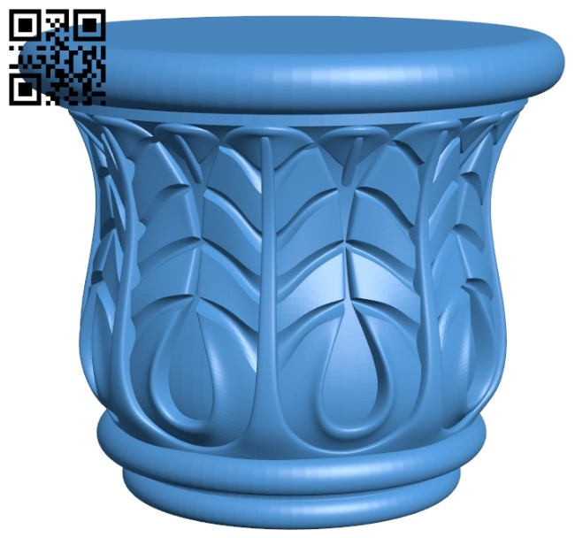 Top Of The Column A003764 Wood Carving File Stl Free 3d Model