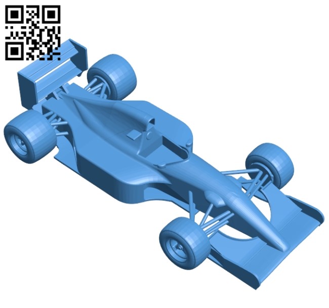 Williams FW14 Car B004962 file stl free download 3D Model for CNC and 3d printer