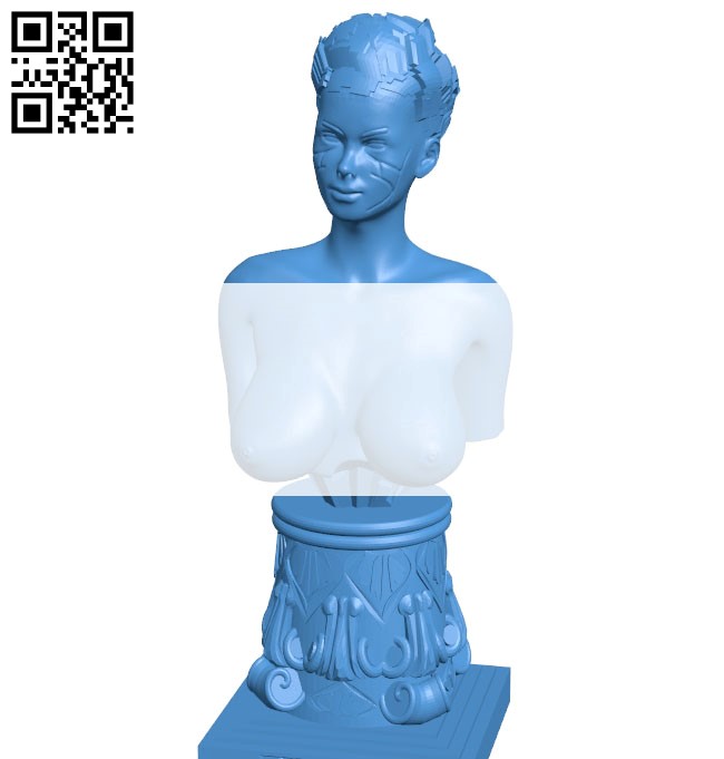 Women B004900 file stl free download 3D Model for CNC and 3d printer
