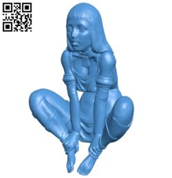 Women B004936 file stl free download 3D Model for CNC and 3d printer