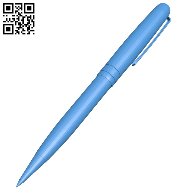 Free STL file Rollerball Pen #2・Model to download and 3D print・Cults