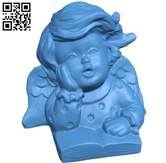 little angel B005188 file stl free download 3D Model for CNC and 3d printer