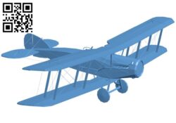 Aircraft bristol f2b B005725 download free stl files 3d model for 3d printer and CNC carving