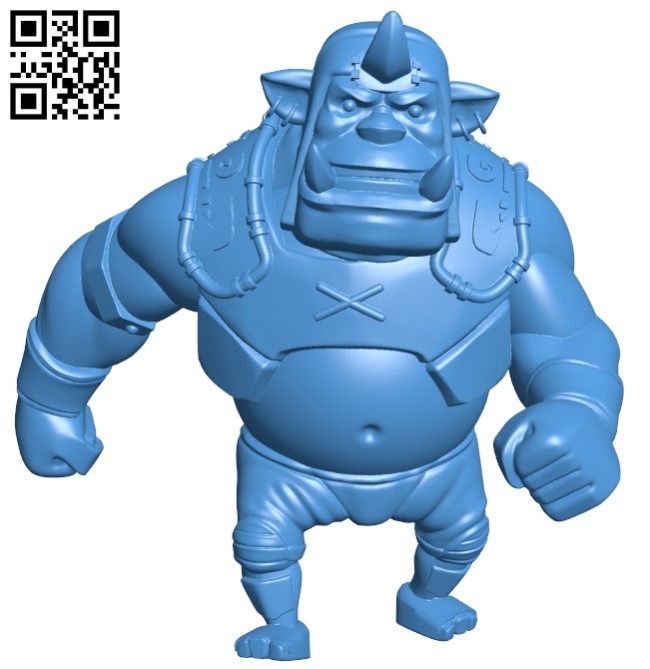 Alchemist orc B005635 download free stl files 3d model for 3d printer and CNC carving