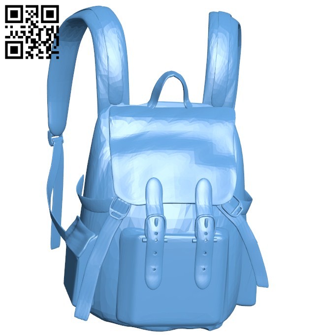 Backpack strap clips by Rene, Download free STL model