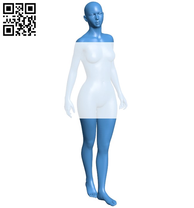 Base walking girl B005341 file stl free download 3D Model for CNC and 3d printer