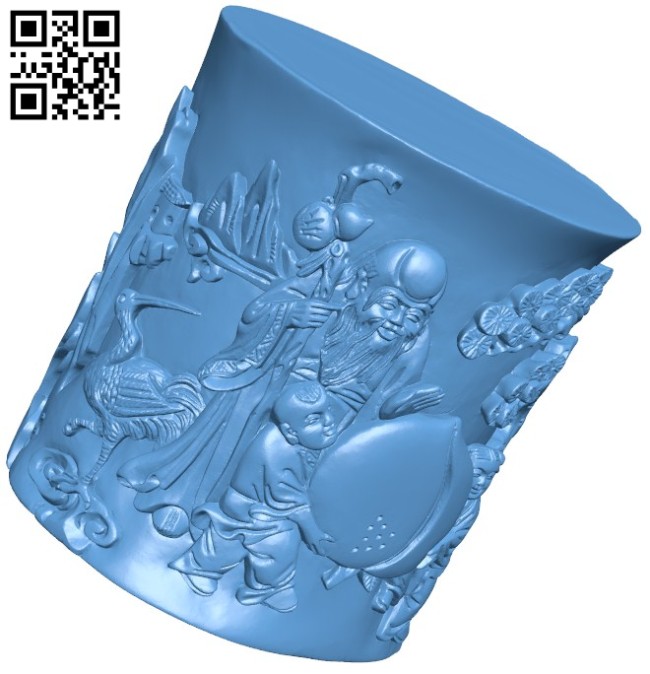 Brackets bring good luck B005787 download free stl files 3d model for 3d printer and CNC carving