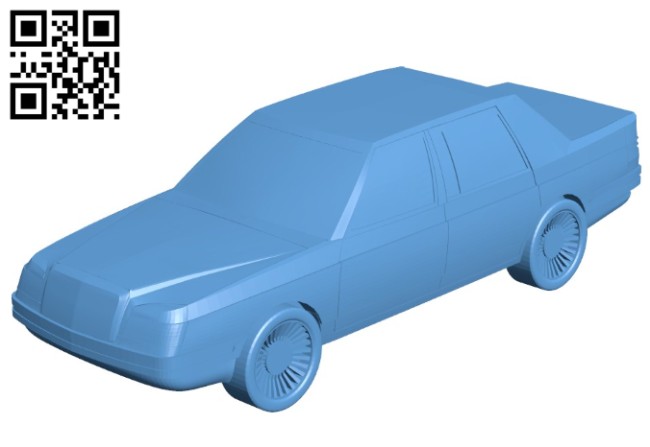 Car Moskvich-2142 B005687 download free stl files 3d model for 3d printer and CNC carving
