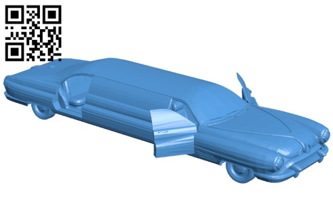 Car fallout limousine B005490 file stl free download 3D Model for CNC and 3d printer