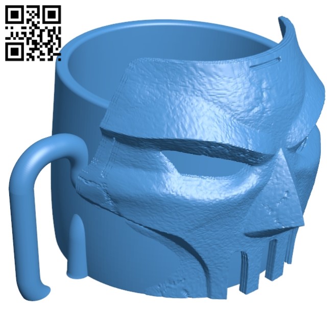 Casey Jones Mug B005268 file stl free download 3D Model for CNC and 3d printer