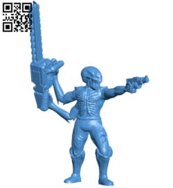 Chaos Cultists B005502 file stl free download 3D Model for CNC and 3d printer