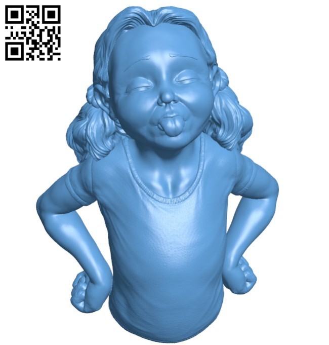 Cheeky Monkey Women B005713 download free stl files 3d model for 3d printer and CNC carving