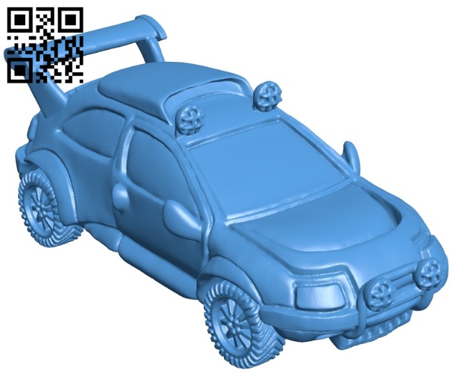 Citroen keychain car B005333 file stl free download 3D Model for CNC and 3d printer