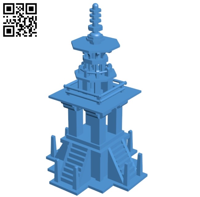 Dabotap - House B005430 file stl free download 3D Model for CNC and 3d printer