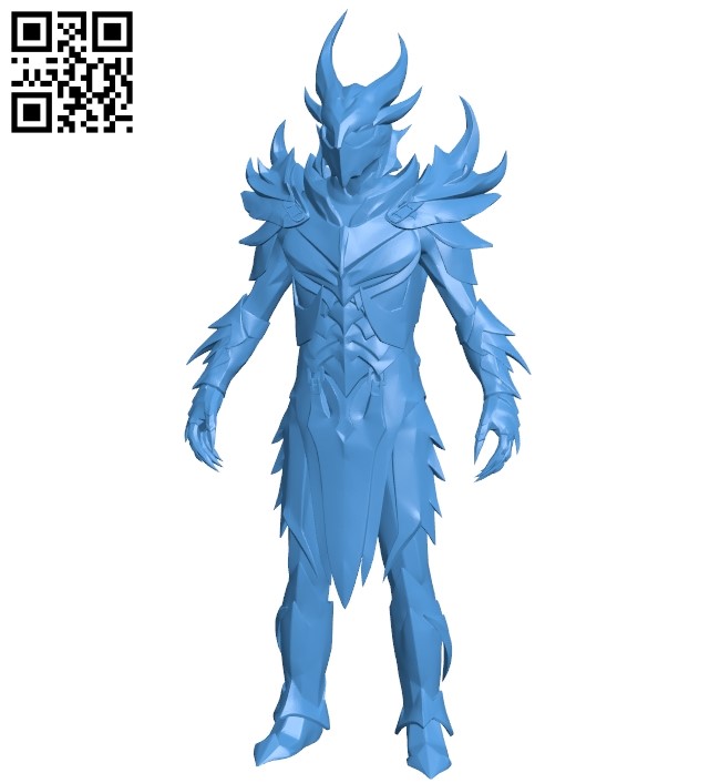 Daedric Armour B005440 file stl free download 3D Model for CNC and 3d printer