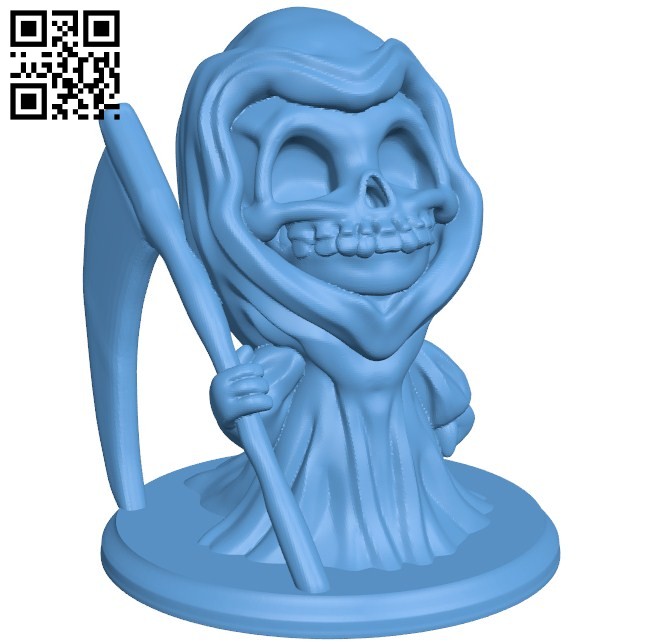 Death B005728 download free stl files 3d model for 3d printer and CNC carving
