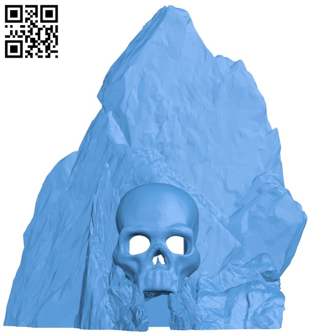 Death Head B005500 file stl free download 3D Model for CNC and 3d printer