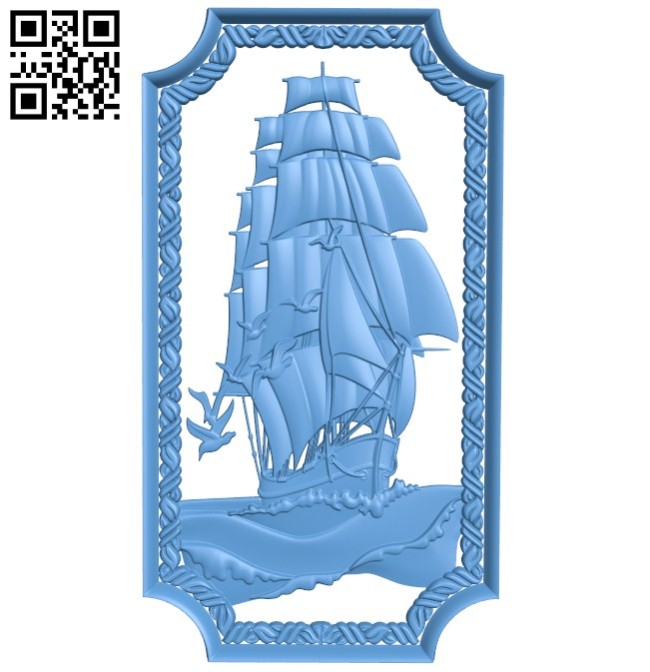 Door pattern design - ship A004187 download free stl files 3d model for CNC wood carving