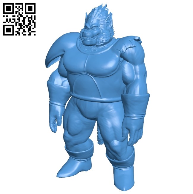 Dragon balls vegeta B005525 free download stl file 3D Model for CNC and 3d printer