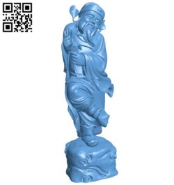 Eastern religious statue B005776 download free stl files 3d model for 3d printer and CNC carving