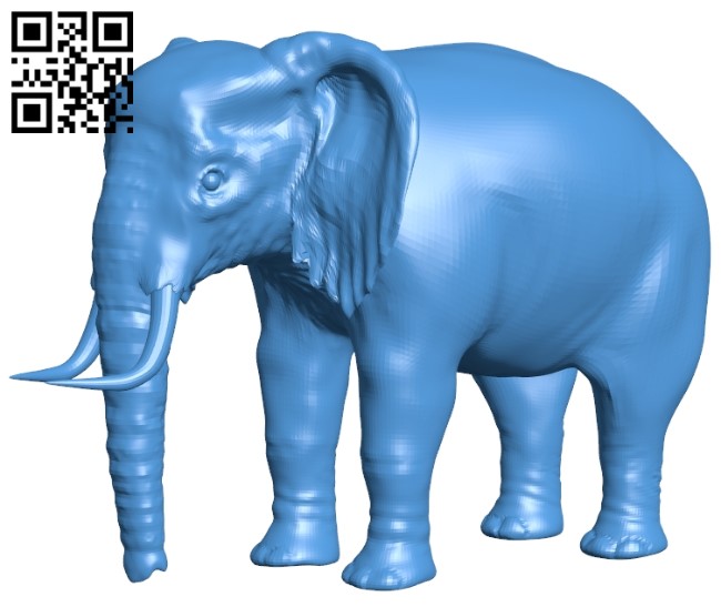 Elephant B005473 file stl free download 3D Model for CNC and 3d printer