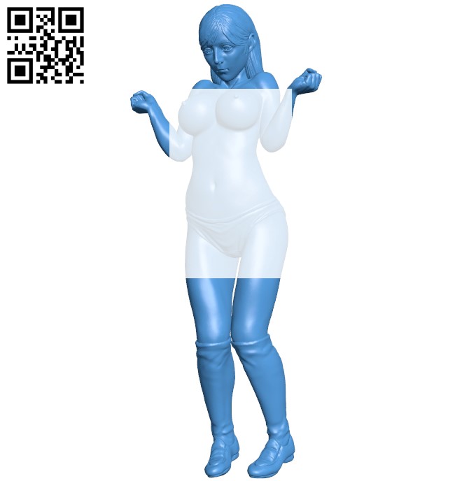 Female B005377 file stl free download 3D Model for CNC and 3d printer