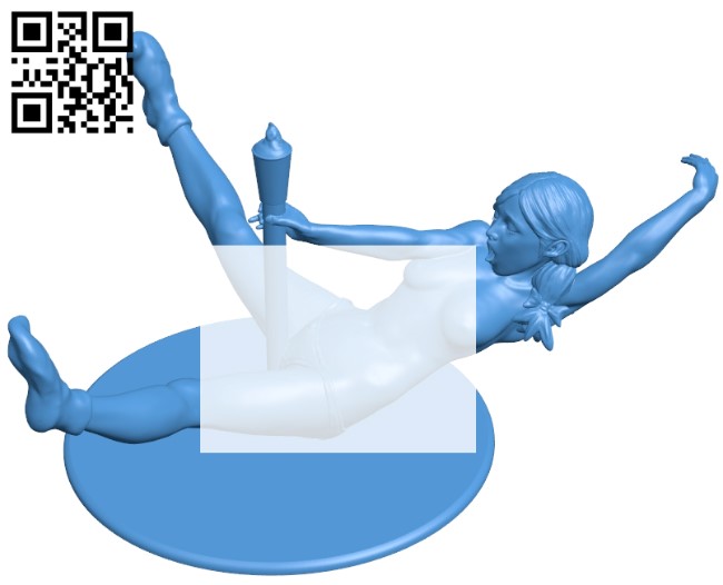 Female B005379 file stl free download 3D Model for CNC and 3d printer