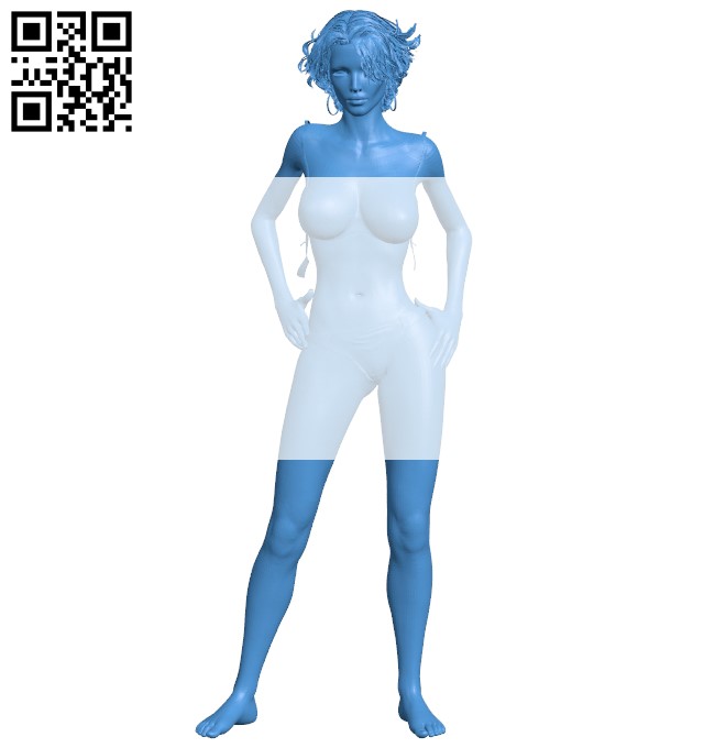Girl B005429 file stl free download 3D Model for CNC and 3d printer