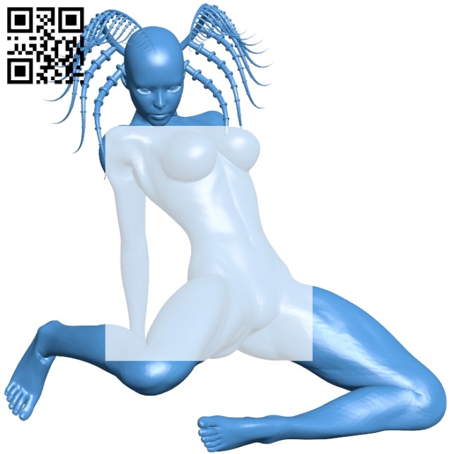 Girl B005470 file stl free download 3D Model for CNC and 3d printer