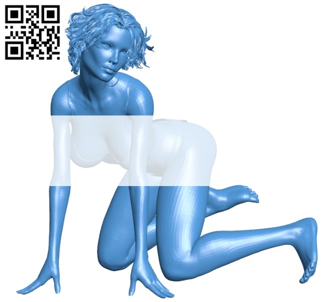 Girl B005472 file stl free download 3D Model for CNC and 3d printer