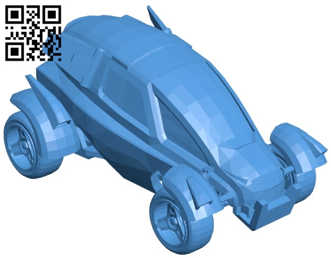 Gizmo car B005608 download free stl files 3d model for 3d printer and CNC carving