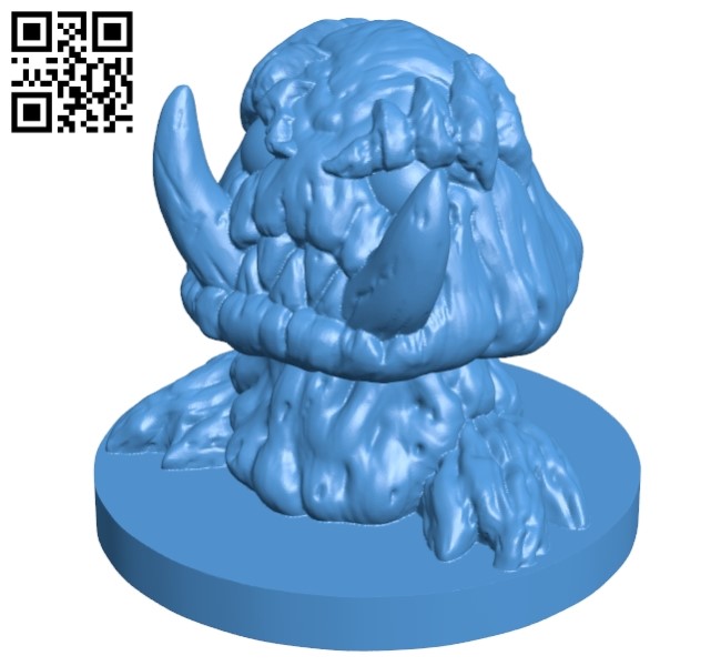 Goomba B005628 download free stl files 3d model for 3d printer and CNC carving